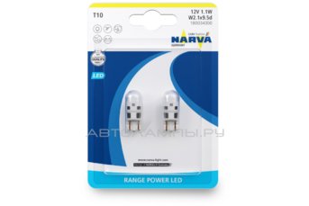 Narva W5W T10 6000K Range Power LED