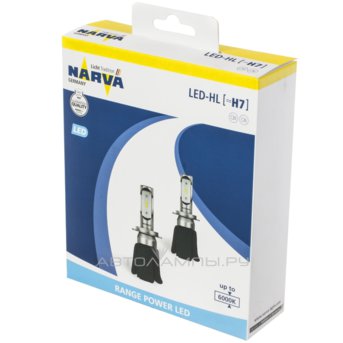 Narva H11/H8/H16 6000K Range Power LED