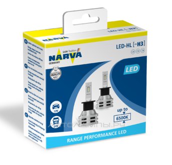 Narva H3 6500K Range Performance LED
