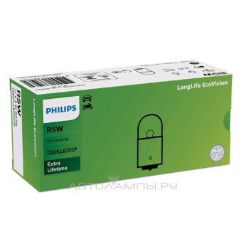  Philips R5W LongLife EcoVision 12V 5W (10 .)